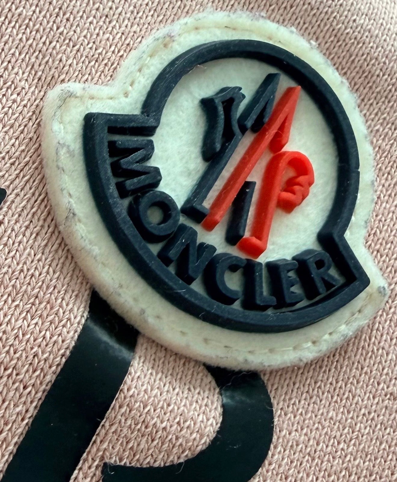 Moncler Logo Sweatshirt – Soft Pink (Age 10)