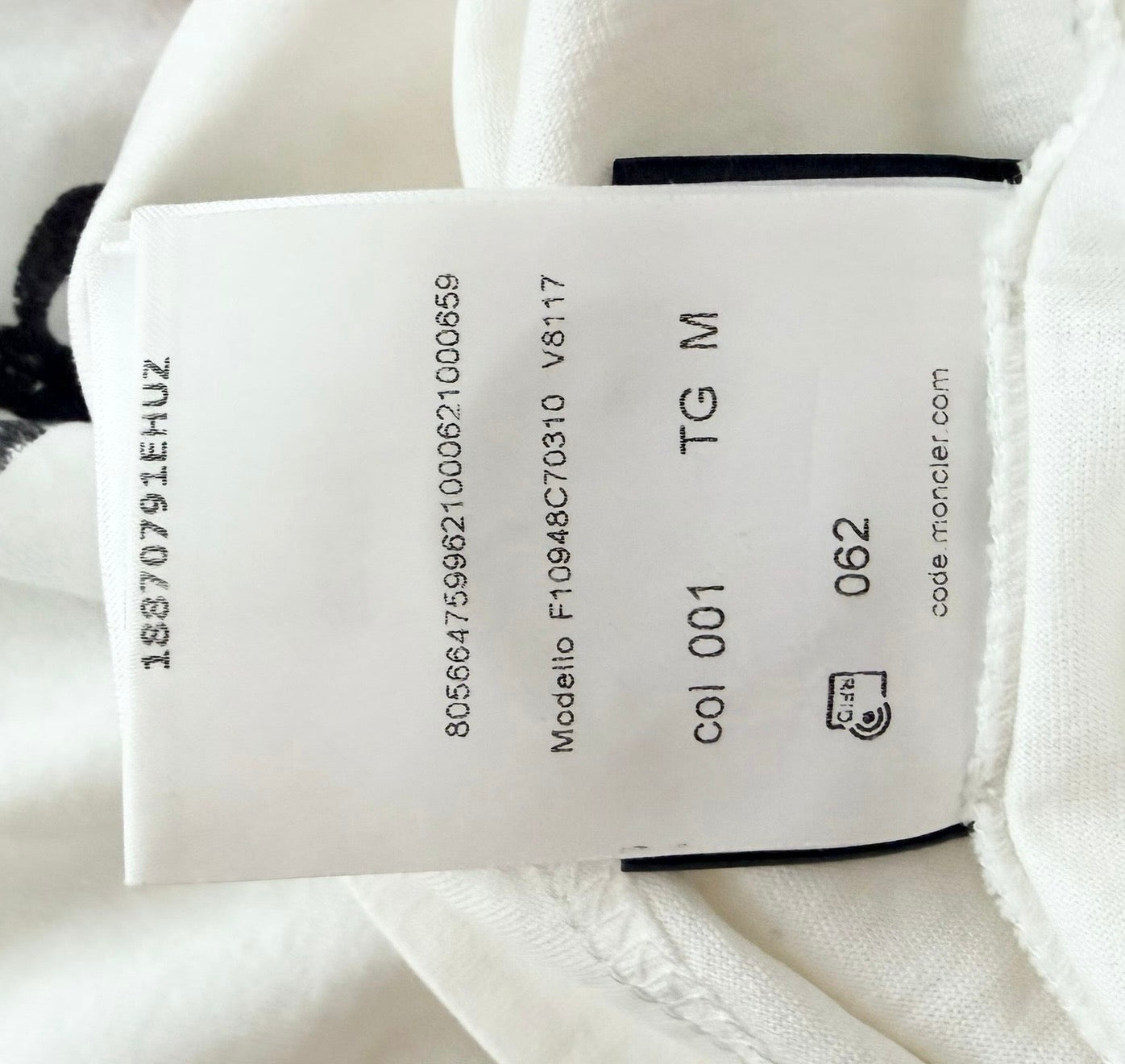 Moncler “Rebels in 1952” T-Shirt – White (Size Medium)