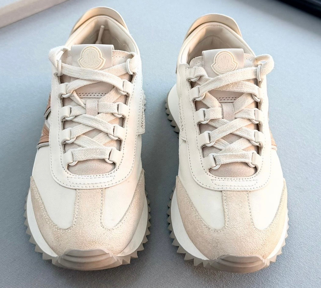 Moncler Pacey2 Suede & Nubuck Platform Trainers – UK 6