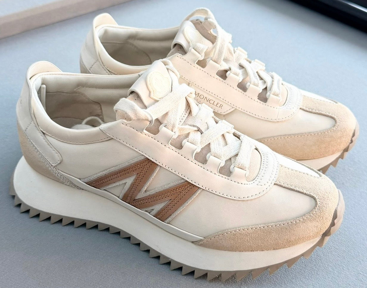Moncler Pacey2 Suede & Nubuck Platform Trainers – UK 6