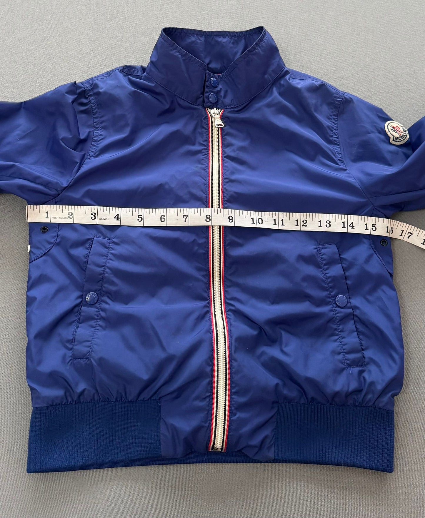 Moncler Blue Fabrice Jacket - Age 8 - 16” PTP