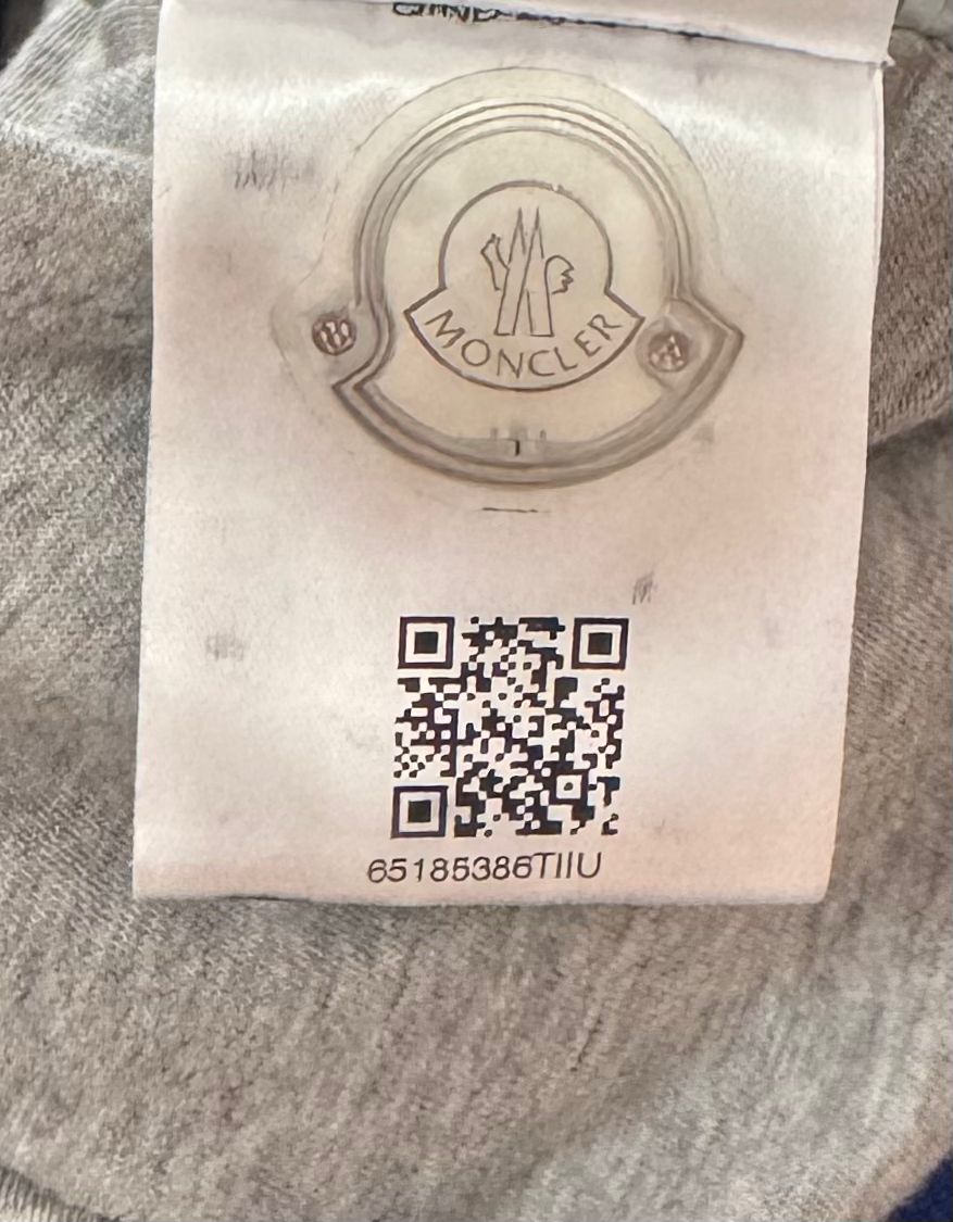 Moncler Blue Fabrice Jacket - Age 8 - 16” PTP