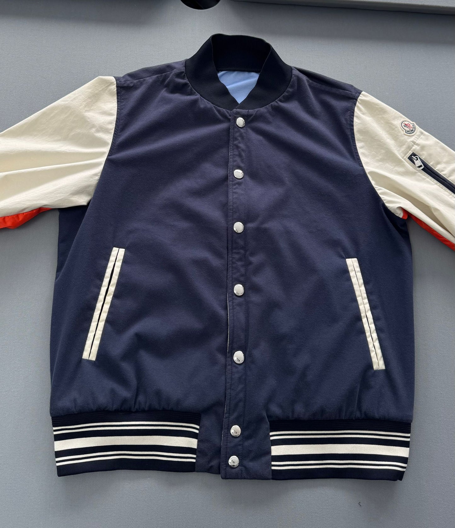 Moncler Blier Bomber Jacket - Size: 4 (24''ptp)