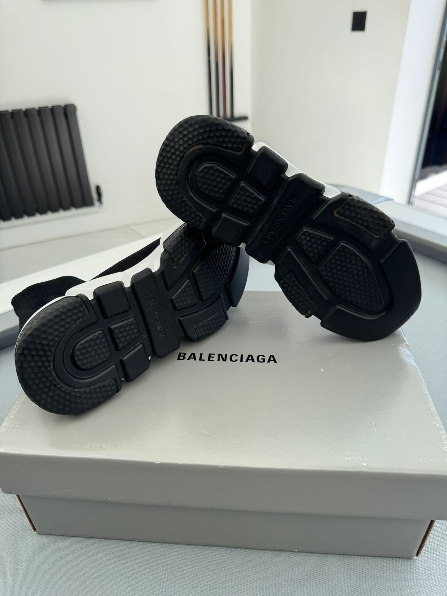 Balenciaga Speed Sock Black Trainers Size UK4 (EU37)