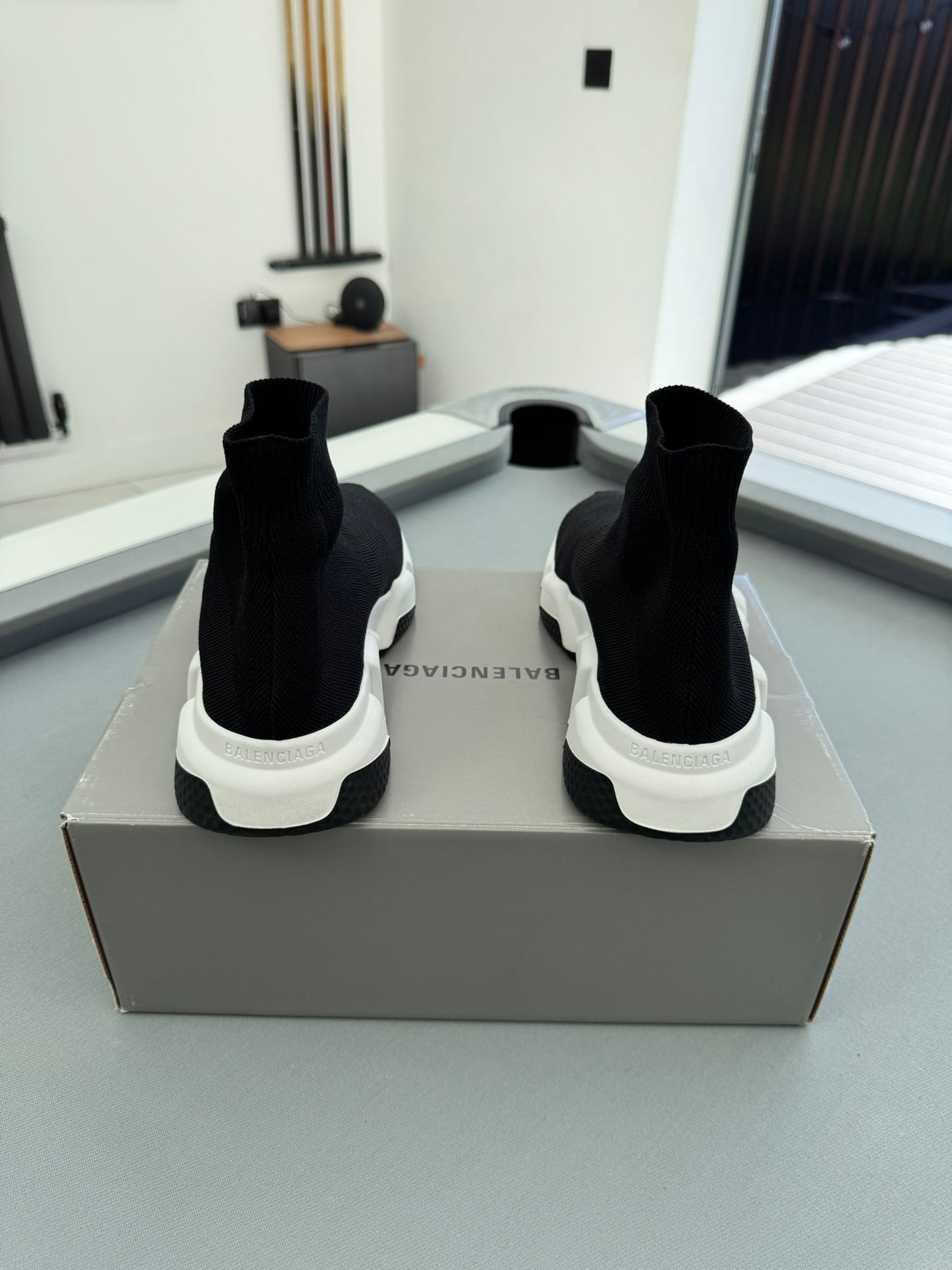 Balenciaga Speed Sock Black Trainers Size UK4 (EU37)