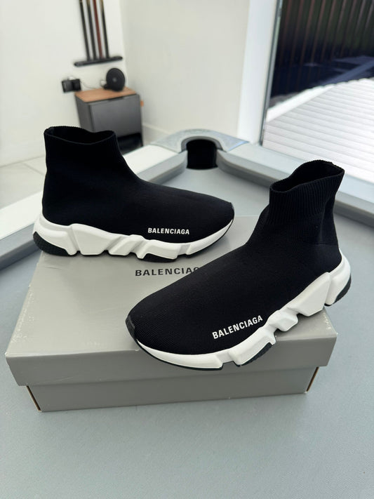 Balenciaga Speed Sock Black Trainers Size UK4 (EU37)