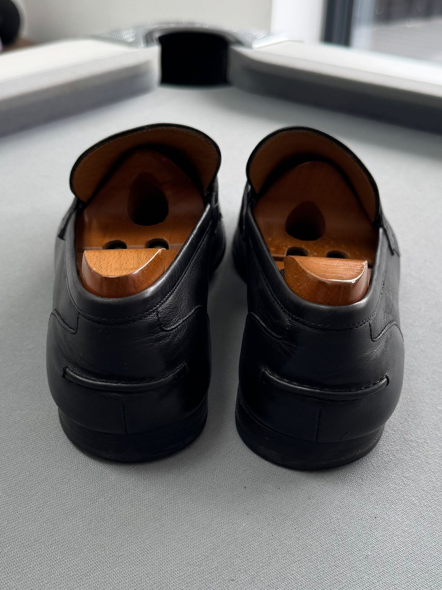 Gucci Jordaan Horsebit-Embellished Black Leather Loafers - UK8.5 (EU42.5)