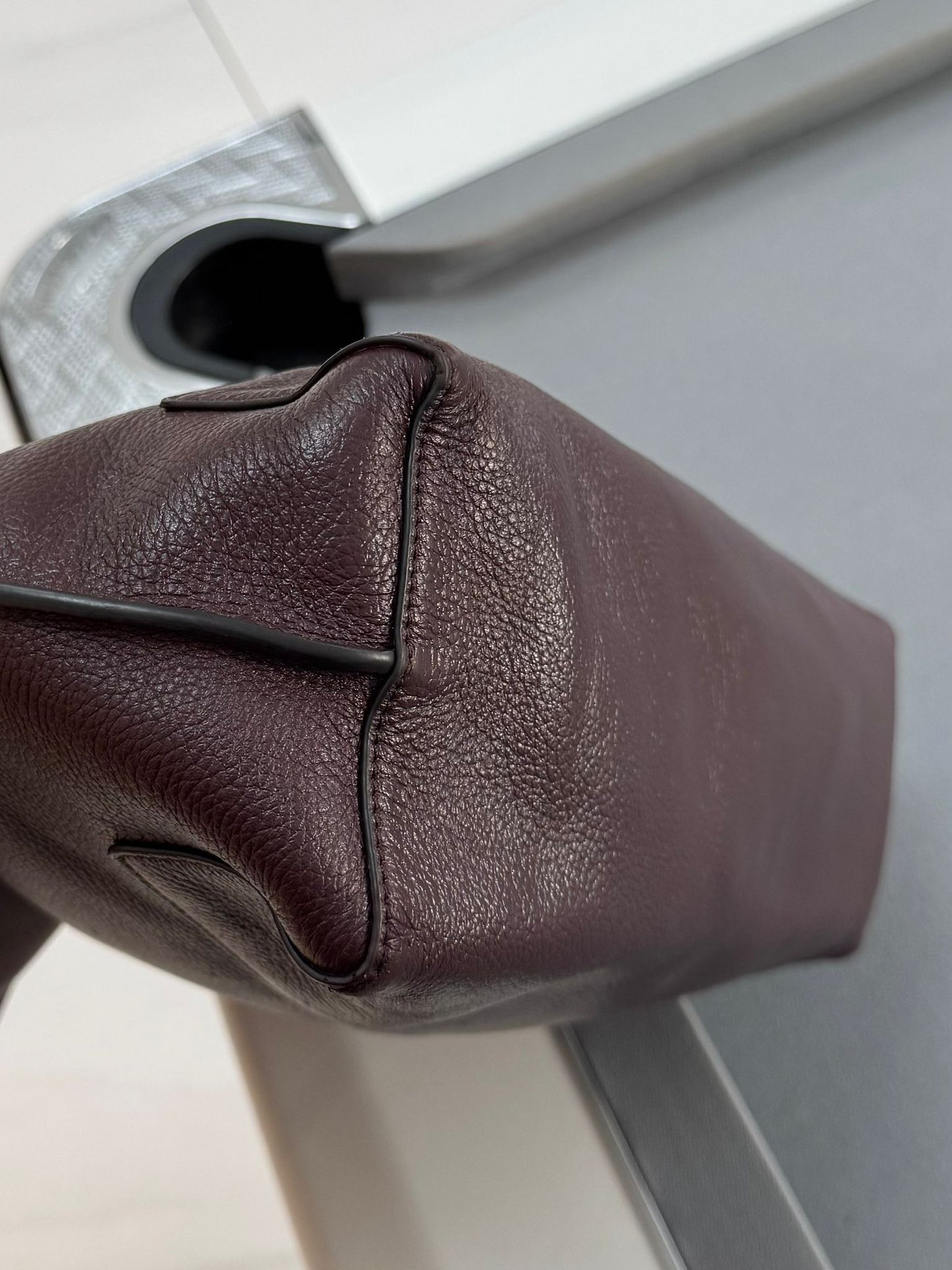 Mulberry Blossom Tote in Oxblood Classic Grain Leather