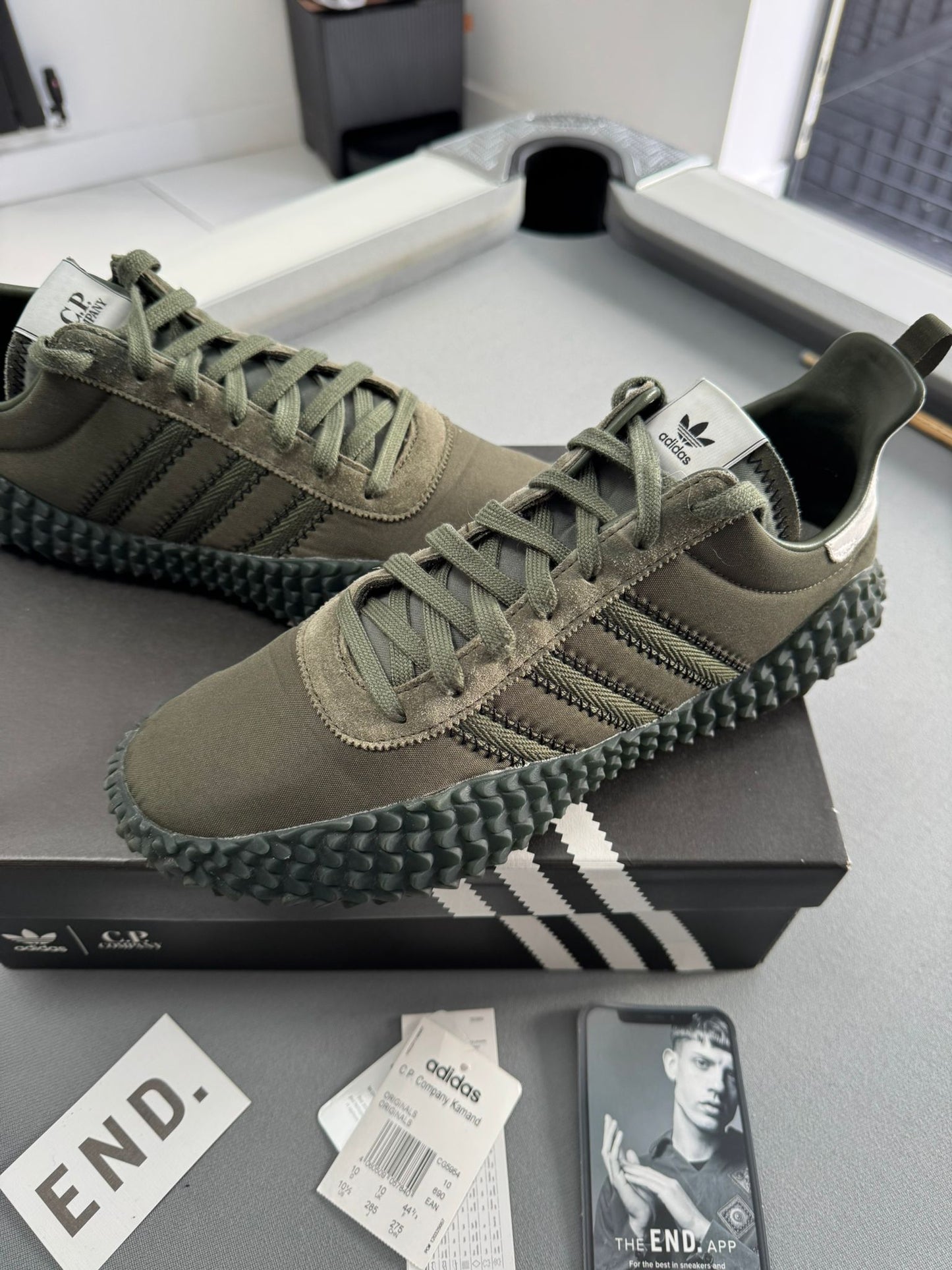 Adidas / C.P Company x Kamanda 'Night Cargo' - Size: 10 (EU44)