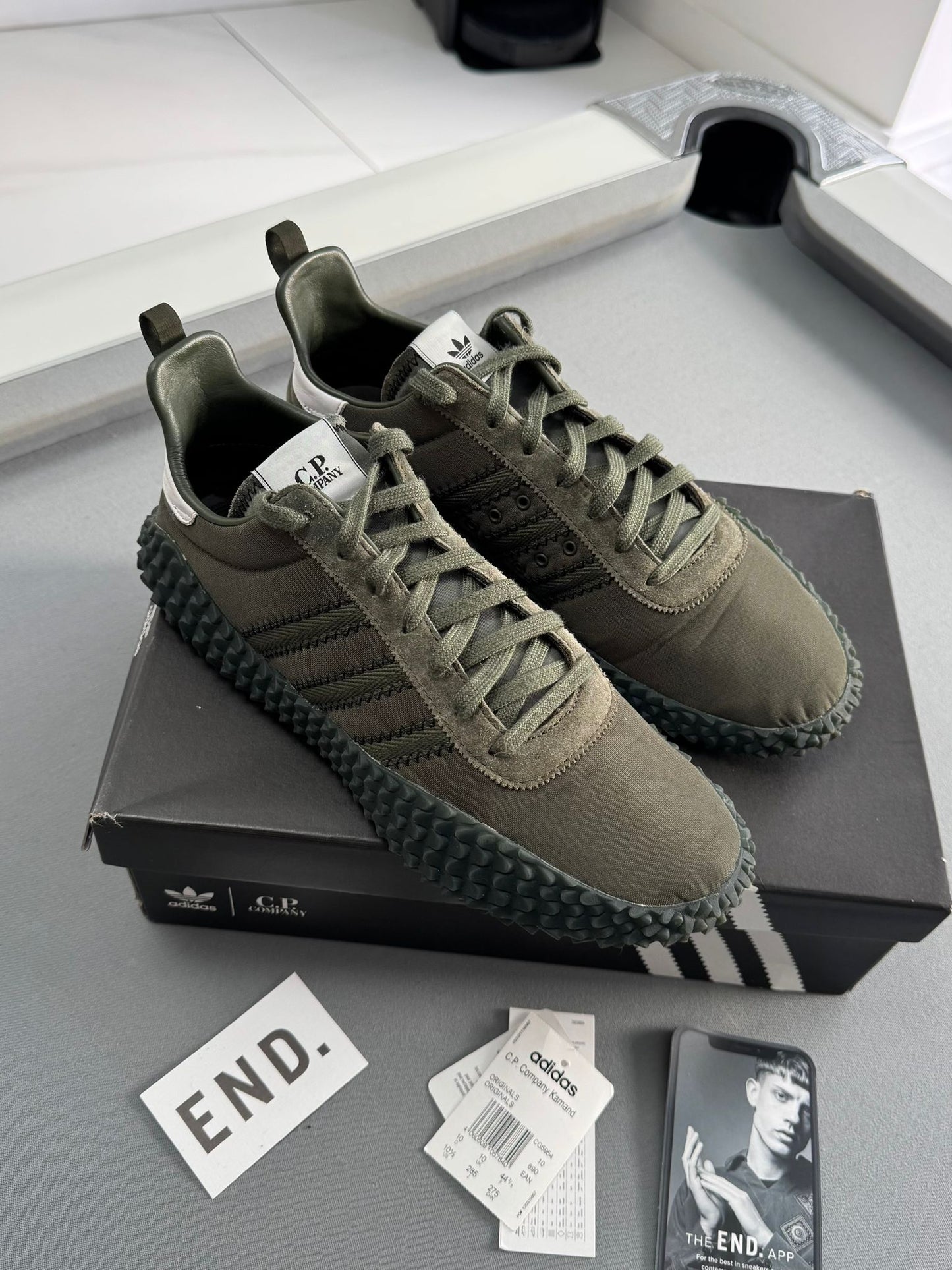 Adidas / C.P Company x Kamanda 'Night Cargo' - Size: 10 (EU44)