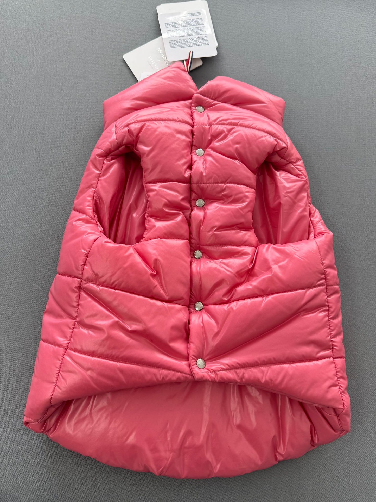 Moncler Genius Moncler X Poldo Dog Pink Couture Padded Dog Jacket - Size 3
