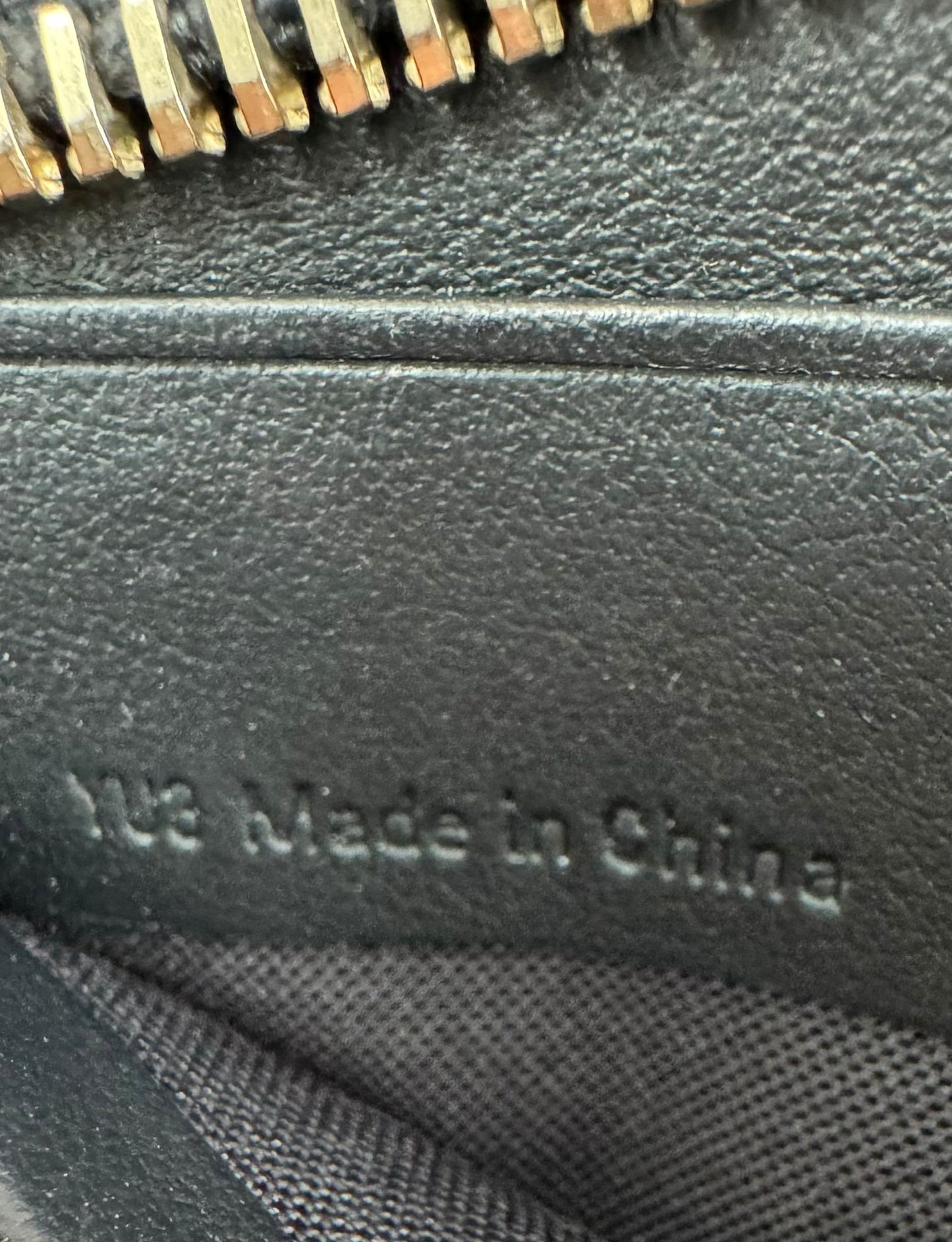 Mulberry Blossom Pochette with Strap in Black Calf Nappa