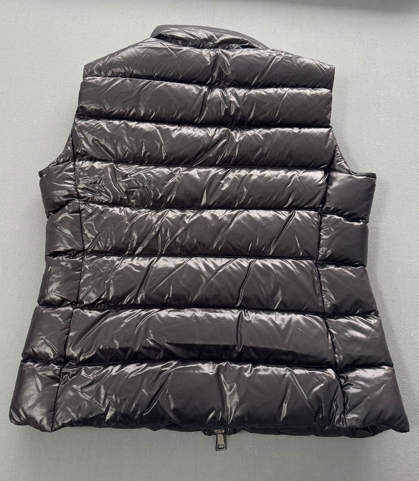 Moncler Ghany Black Padded Shell-Down Gilet - Size 2 - 20” PTP - Fits UK 12