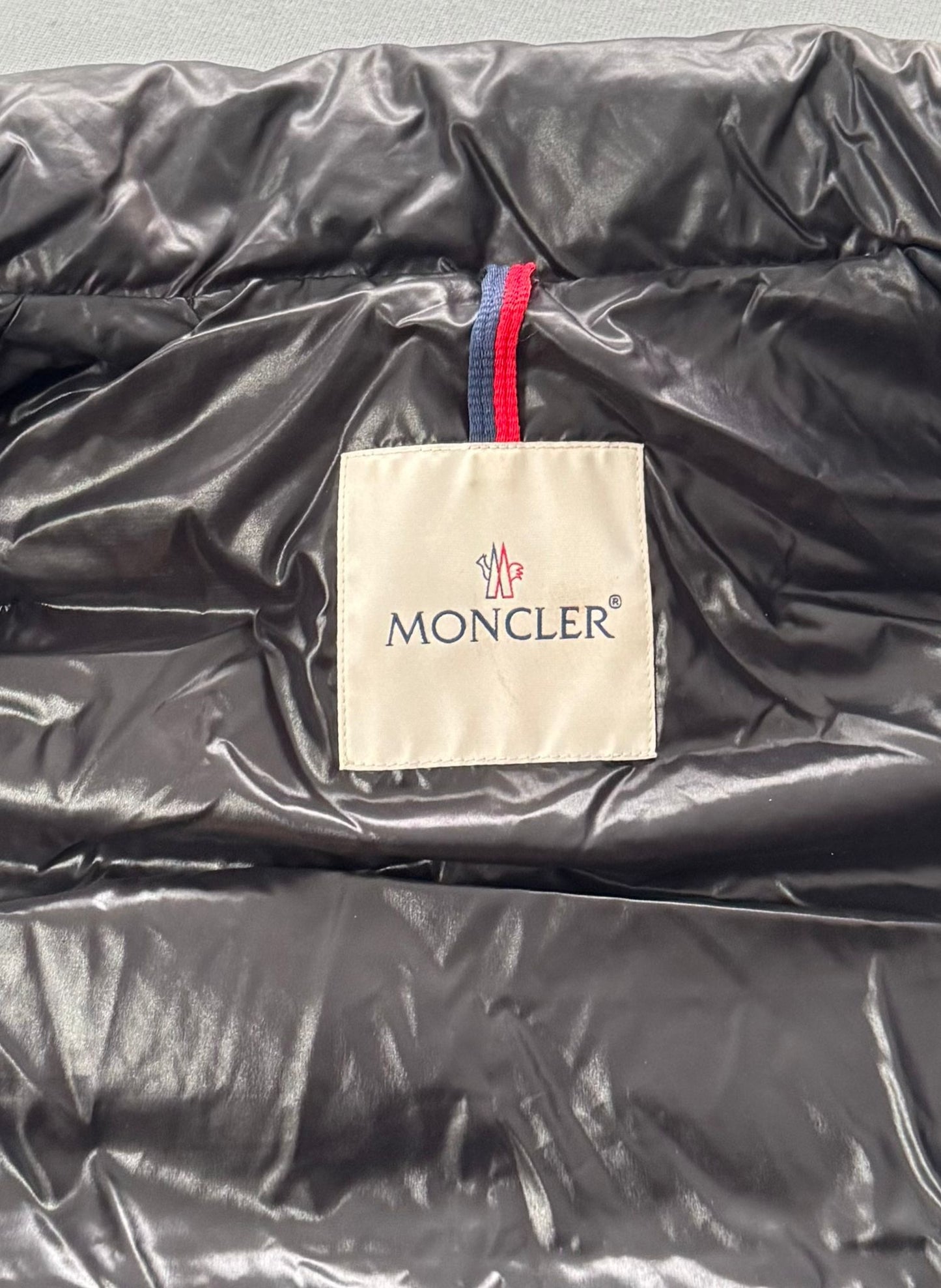 Moncler Ghany Black Padded Shell-Down Gilet - Size 2 - 20” PTP - Fits UK 12