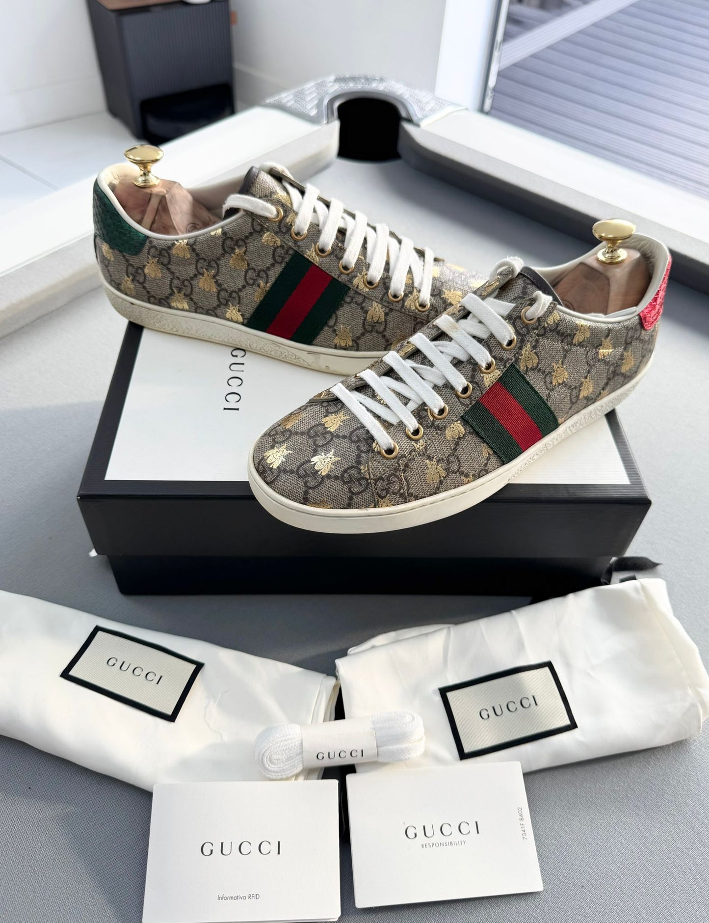 Gucci GG Bee Supreme Aces - UK6 (EU39)