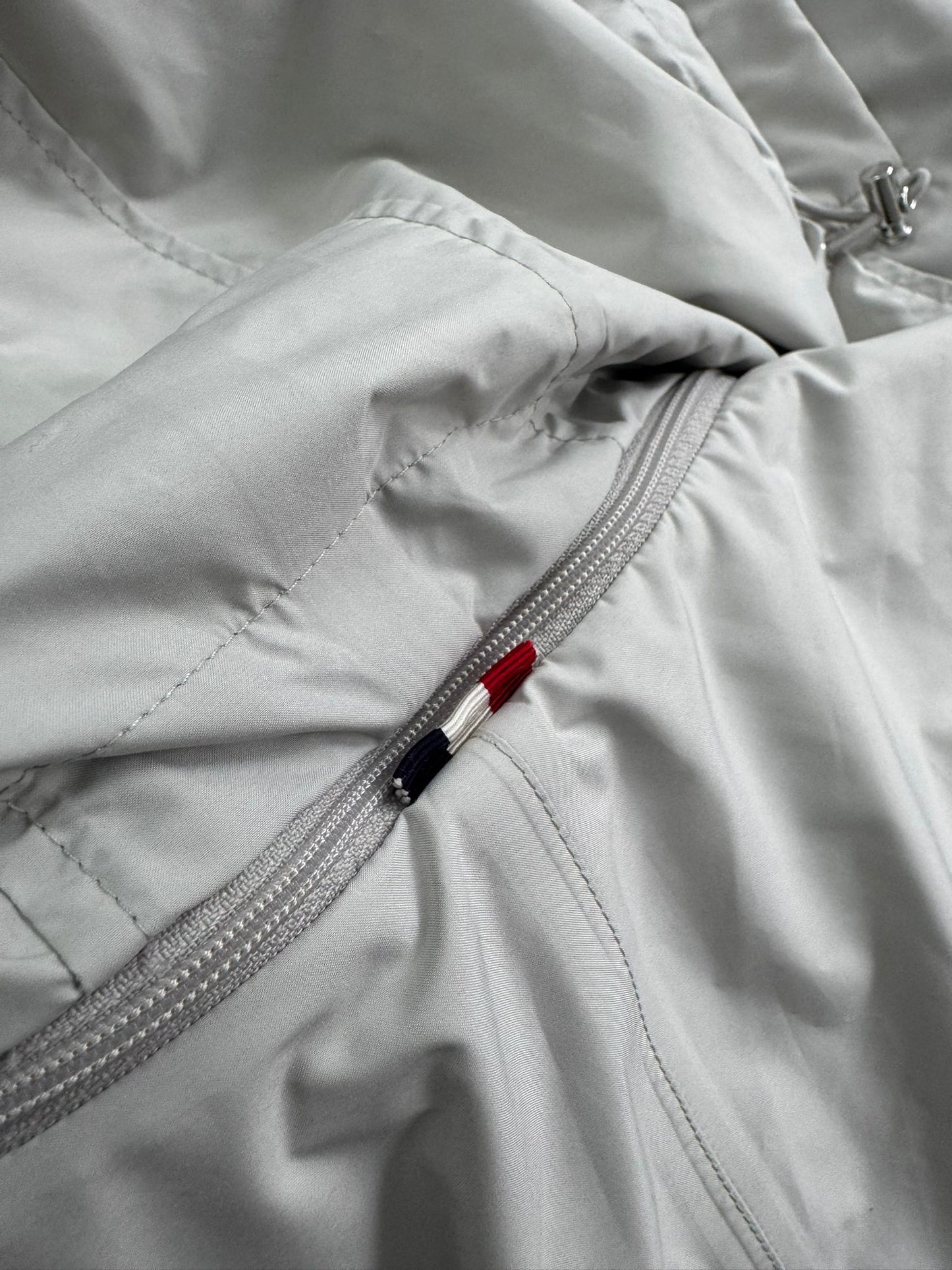 Moncler Light Grey Bergerie Jacket - Size 3 (23''ptp)