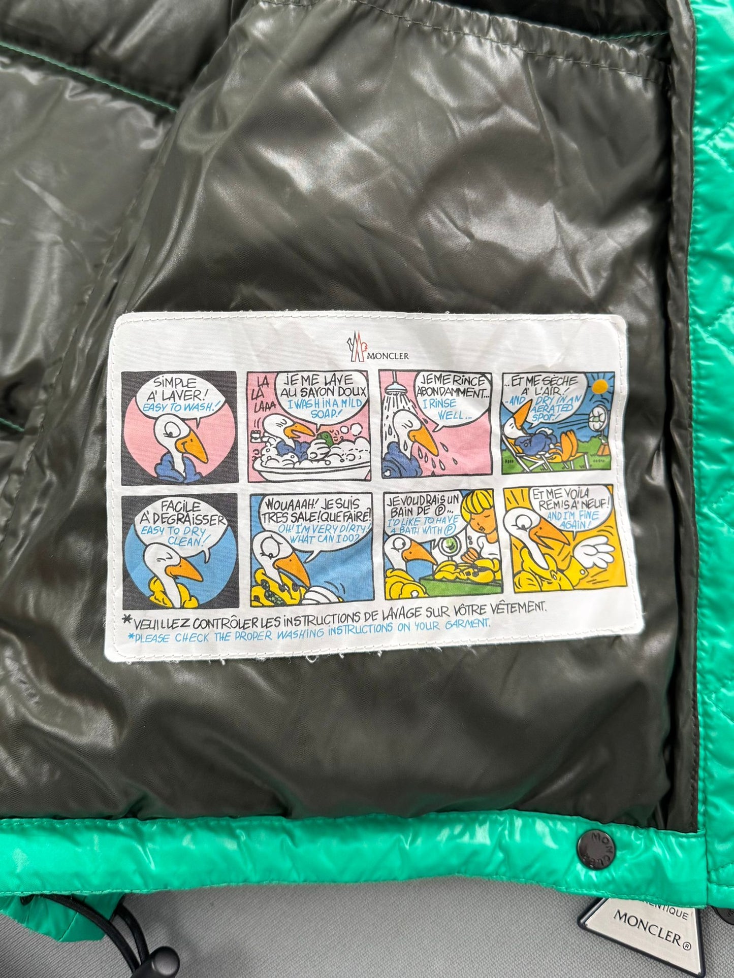 Moncler Green Alpiste Down Gilet - UK 8 (20''ptp)