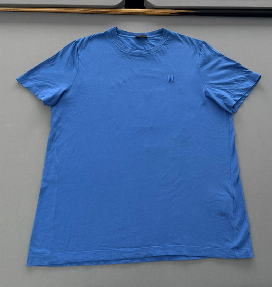 Moncler Blue Reflective T.Shirt - Size: XL (23.5''ptp)