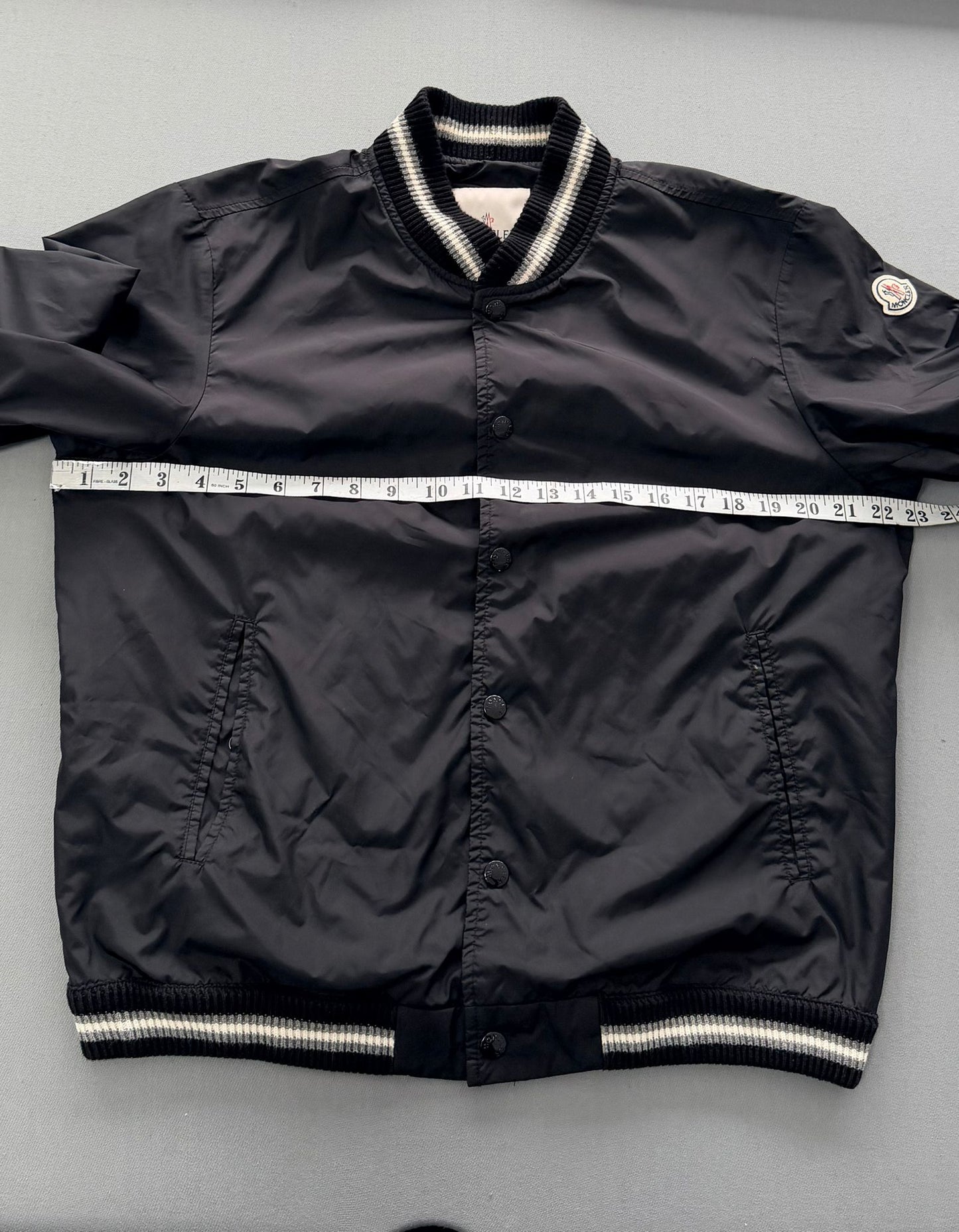 Moncler Black Dubost Jacket - Size 3 (23''ptp)