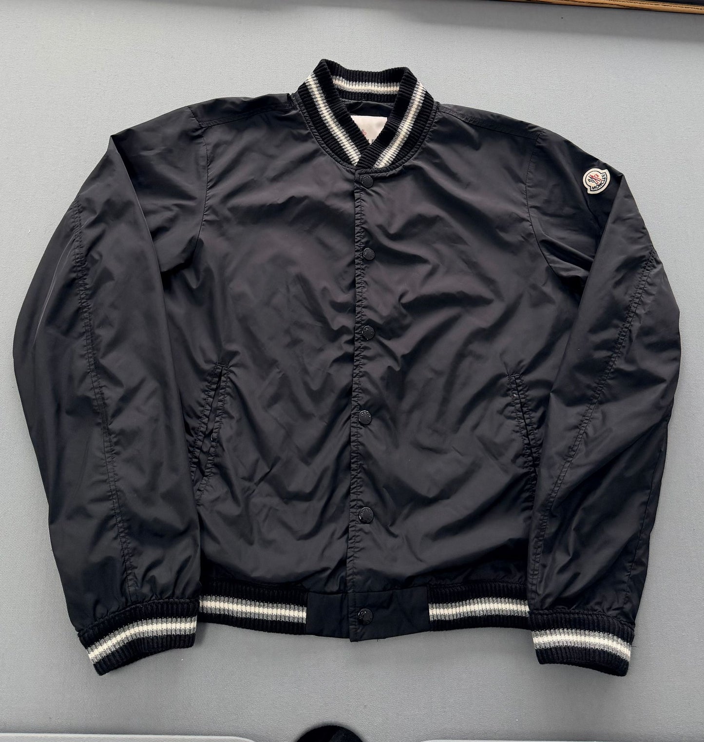 Moncler Black Dubost Jacket - Size 3 (23''ptp)