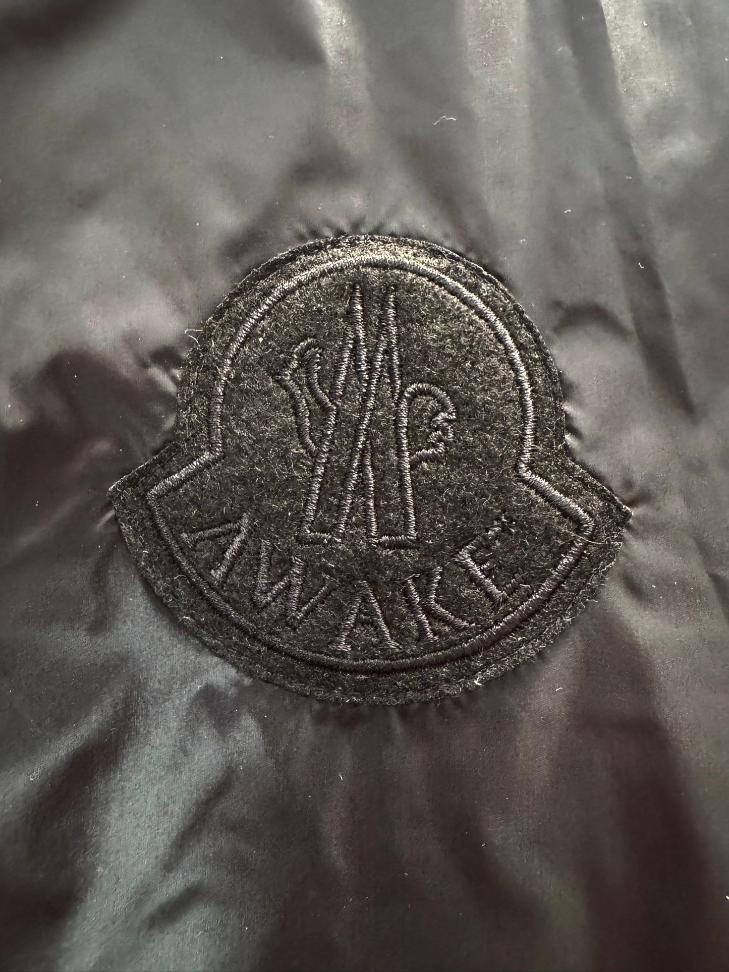 Moncler Awake Black Lau Windbreaker Jacket - Size 3 - PTP 23” - Fits Large