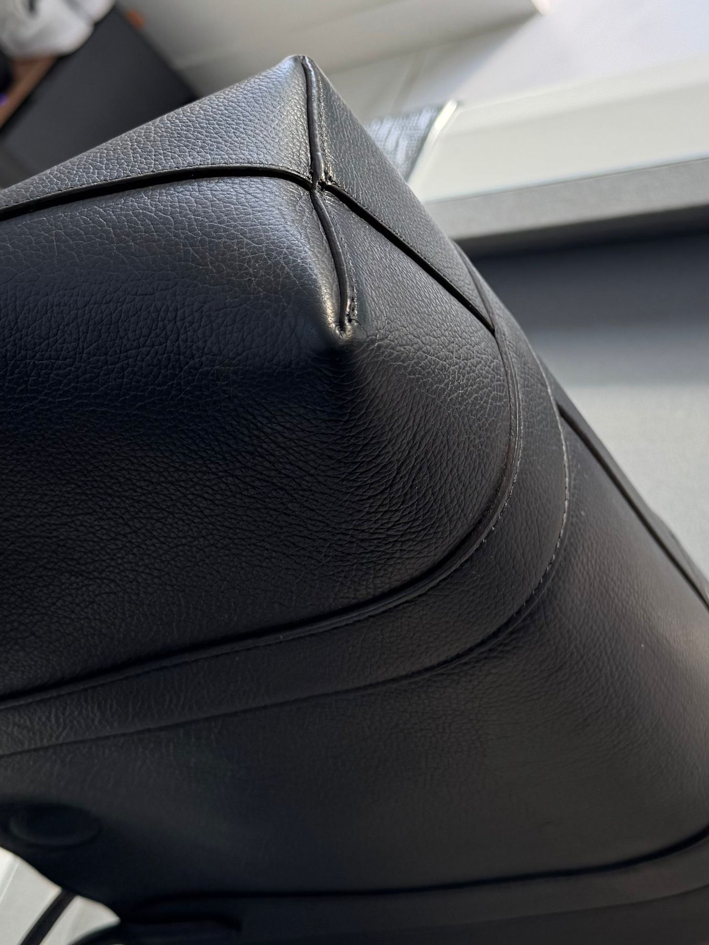 Mulberry Bayswater Tote In Night Sky Classic Grain With Silver Hardware