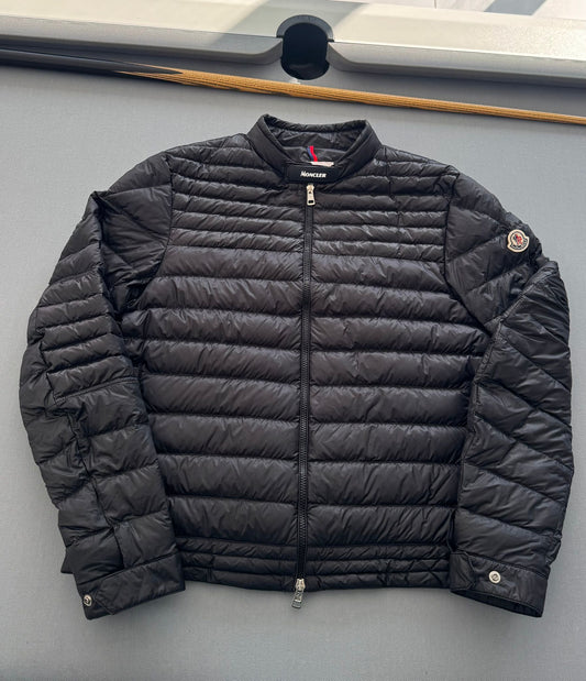 Moncler Kavir Black Jacket - Size 6 - PTP 24.5”