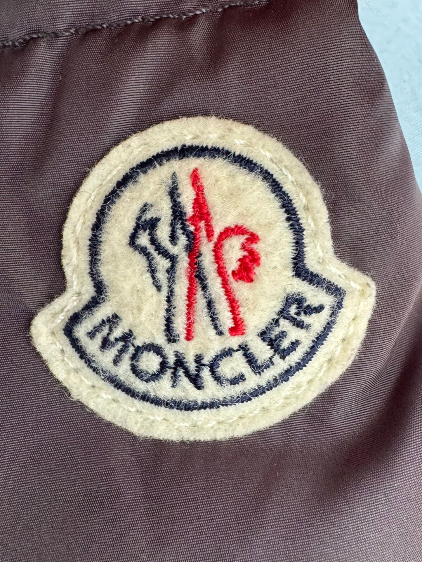 Moncler Millais Grey Down Jacket - Medium - Size 2 (22''ptp)