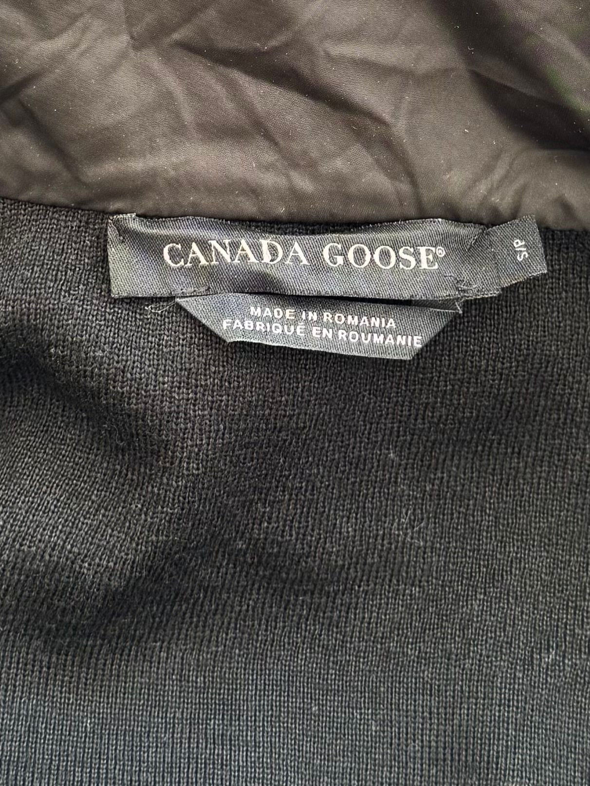 Canada Goose Windbridge Hooded Longline Cardigan - Size: Small (19''ptp) Fits UK10/12