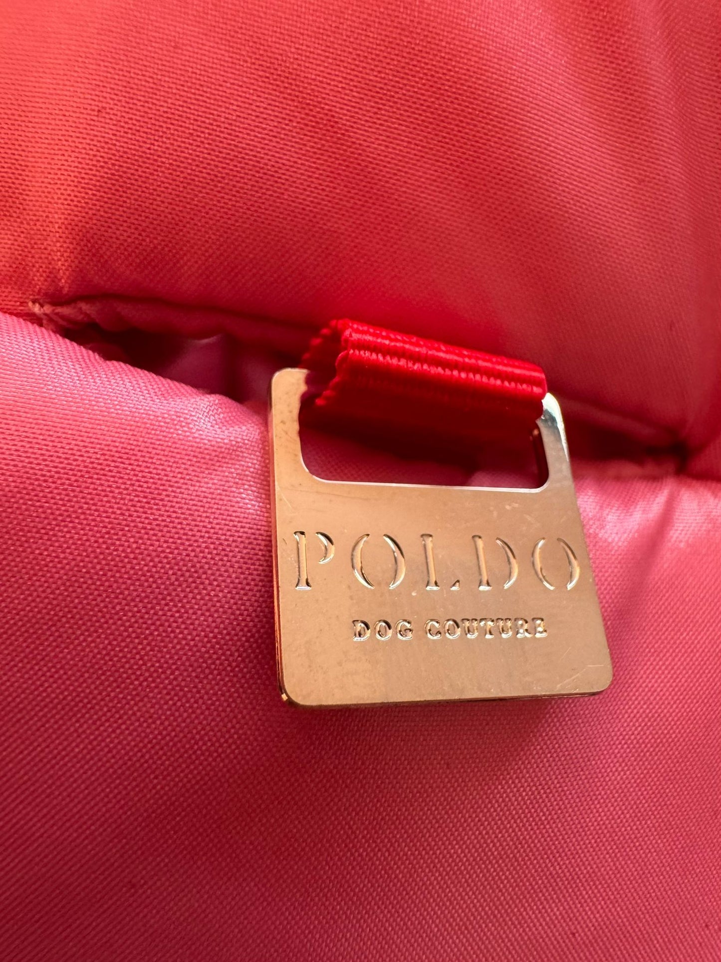 Moncler Genius Moncler X Poldo Dog Pink Couture Padded Dog Jacket - Size 4