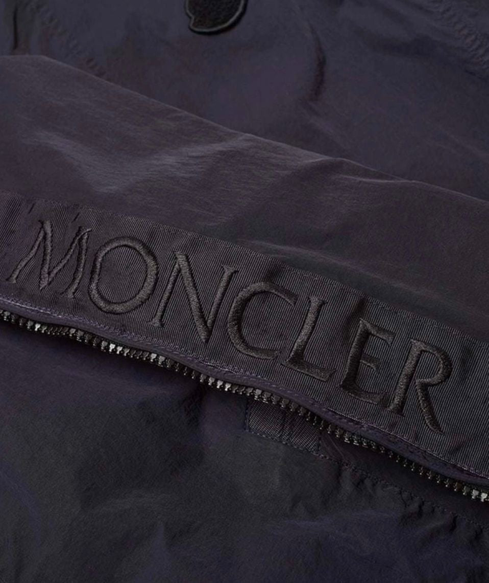 Moncler Navy Touques Hooded Gilet - Size: 5 (25''ptp)