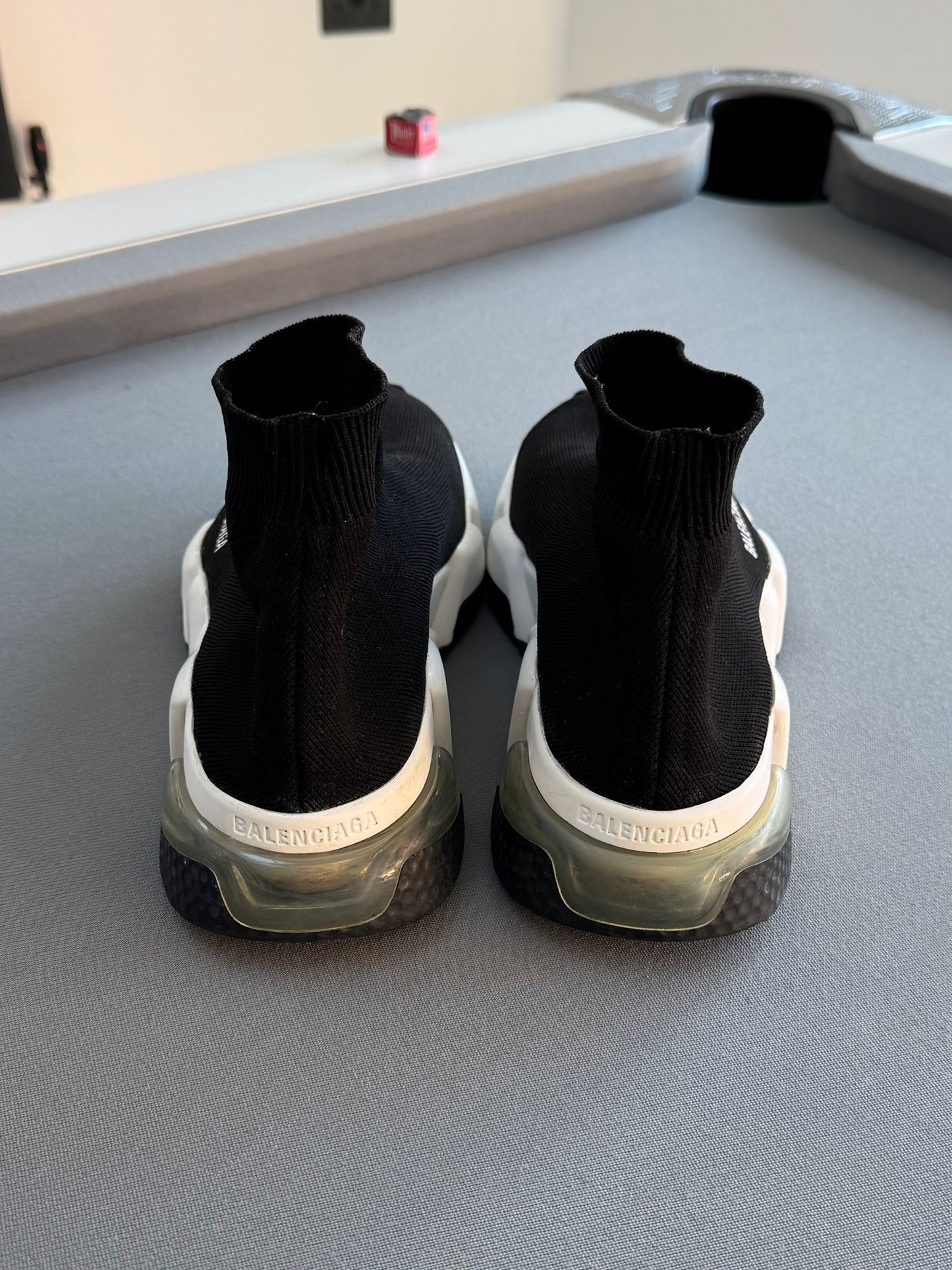 Balenciaga Speed Sock Black Clear Trainers UK 4 (EU37)