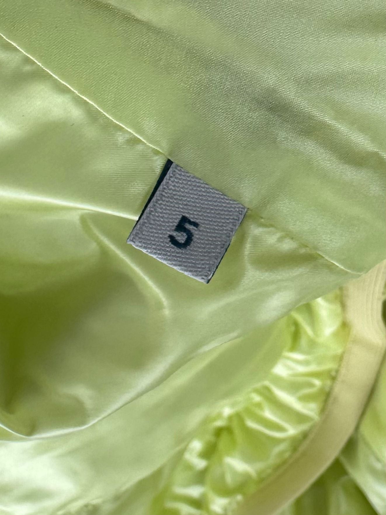 Moncler Neon Yellow Down Lafond Jacket - Size: 4 (24''ptp)