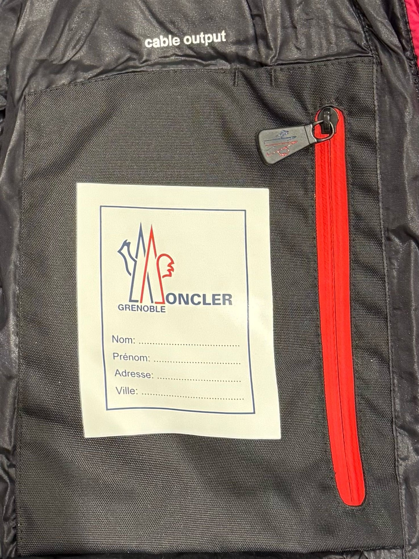 Moncler Grenoble Vonne Pink Down Jacket - Size 2 - Fits UK 10