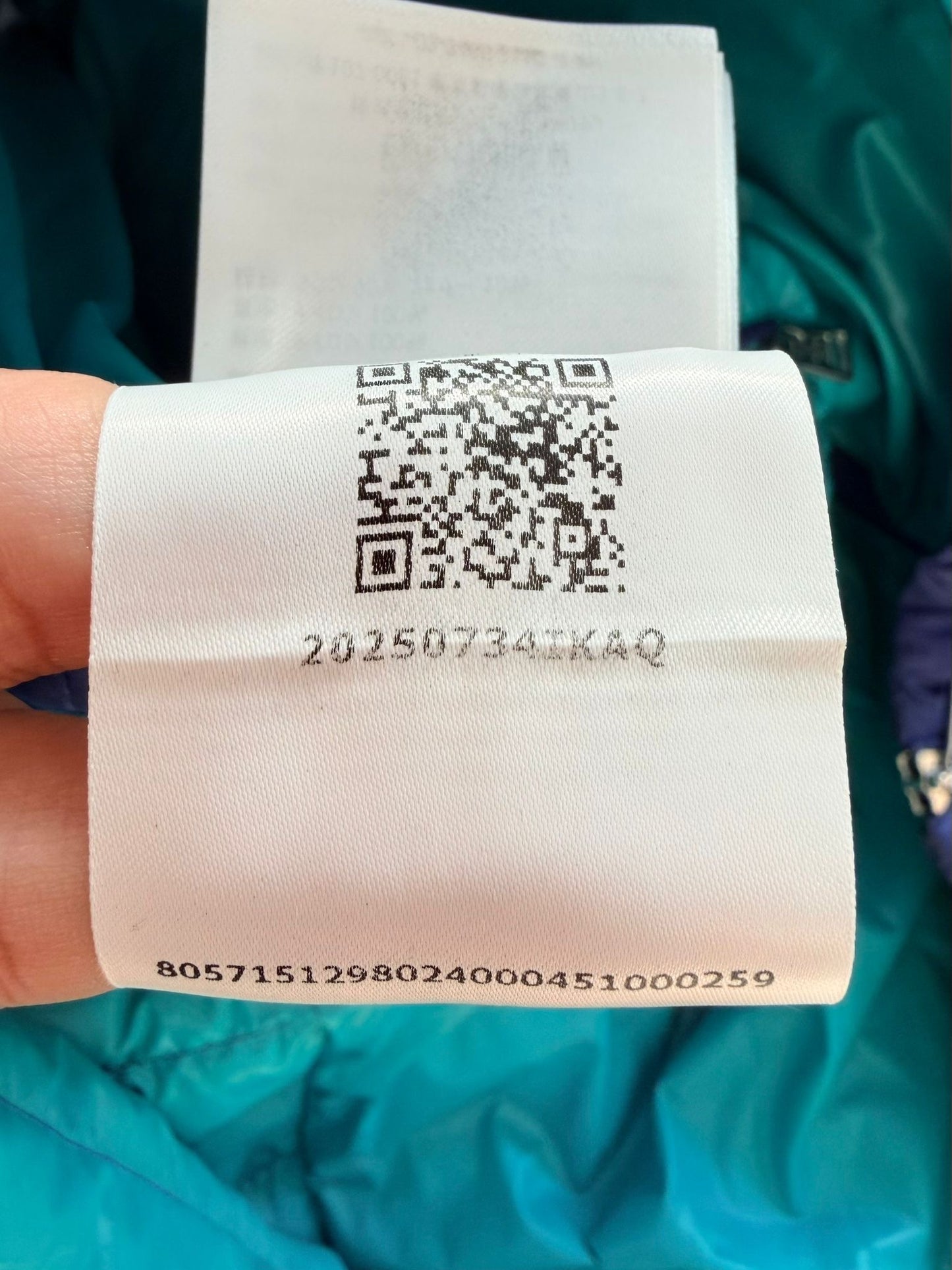 Moncler Blue Ragot Hooded Padded Gilet - Size: 6 (26''ptp)