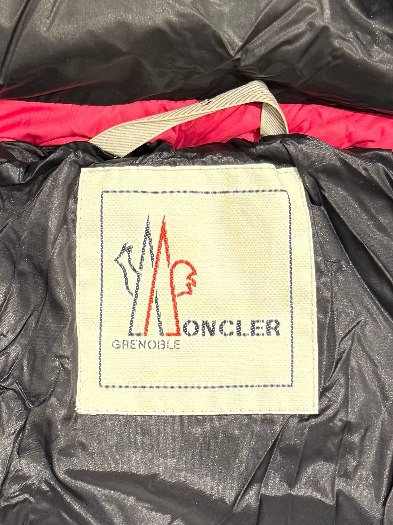 Moncler Grenoble Vonne Pink Down Jacket - Size 2 - Fits UK 10