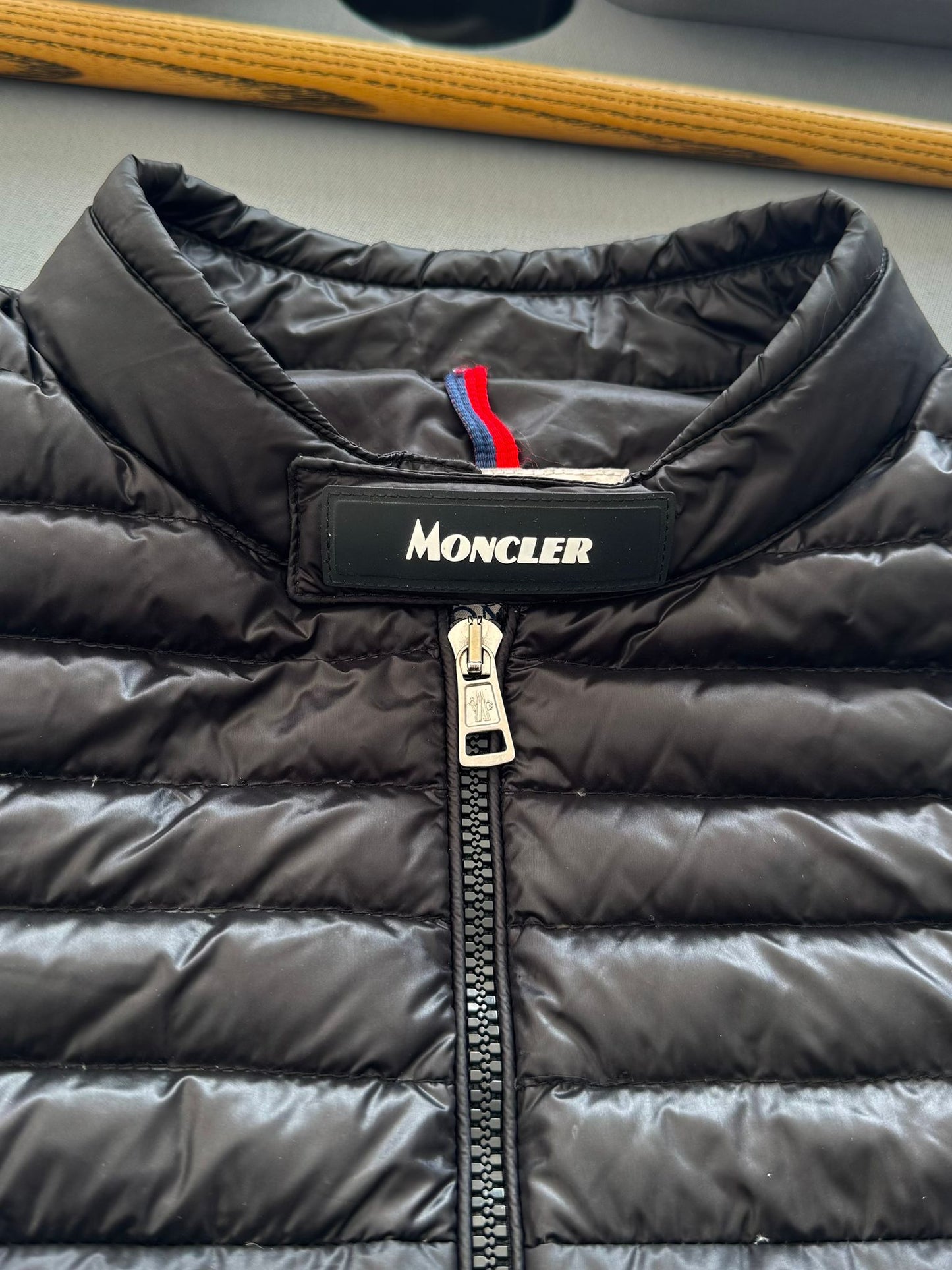 Moncler Kavir Black Jacket - Size 6 - PTP 24.5”