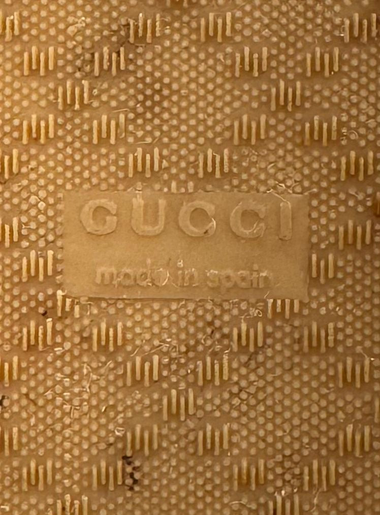 Gucci Multicolor GG Floral Bloom Coated Canvas Slip On Espadrilles UK 3/EU 35.5