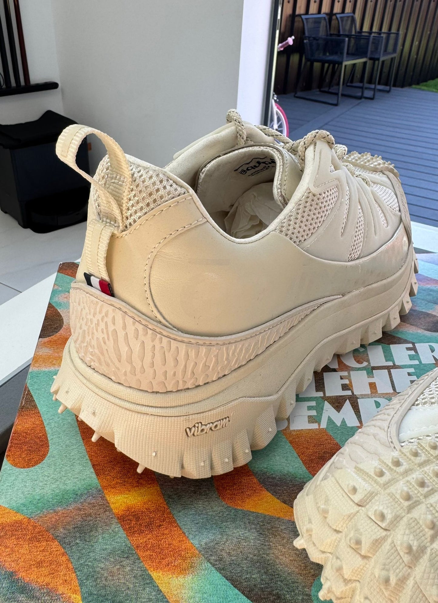 Moncler Amoeba Trainers Trailgrip by Salehe Bembury UK 9 - EU 43 - Brand New