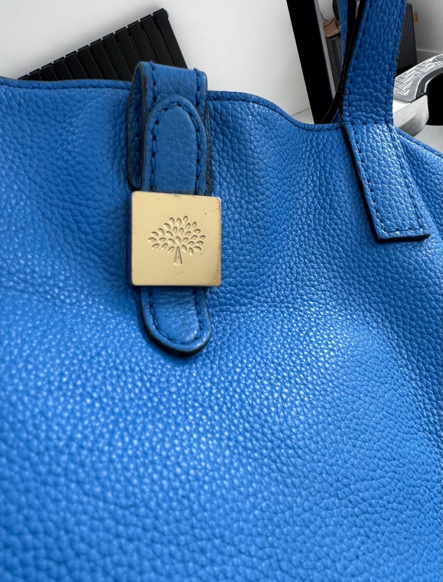 Mulberry Tessie Tote In Azure (Blue)