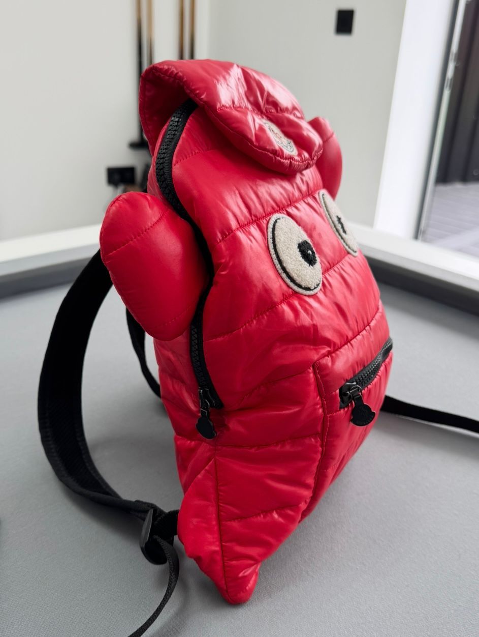 Moncler Red Fish Backpack