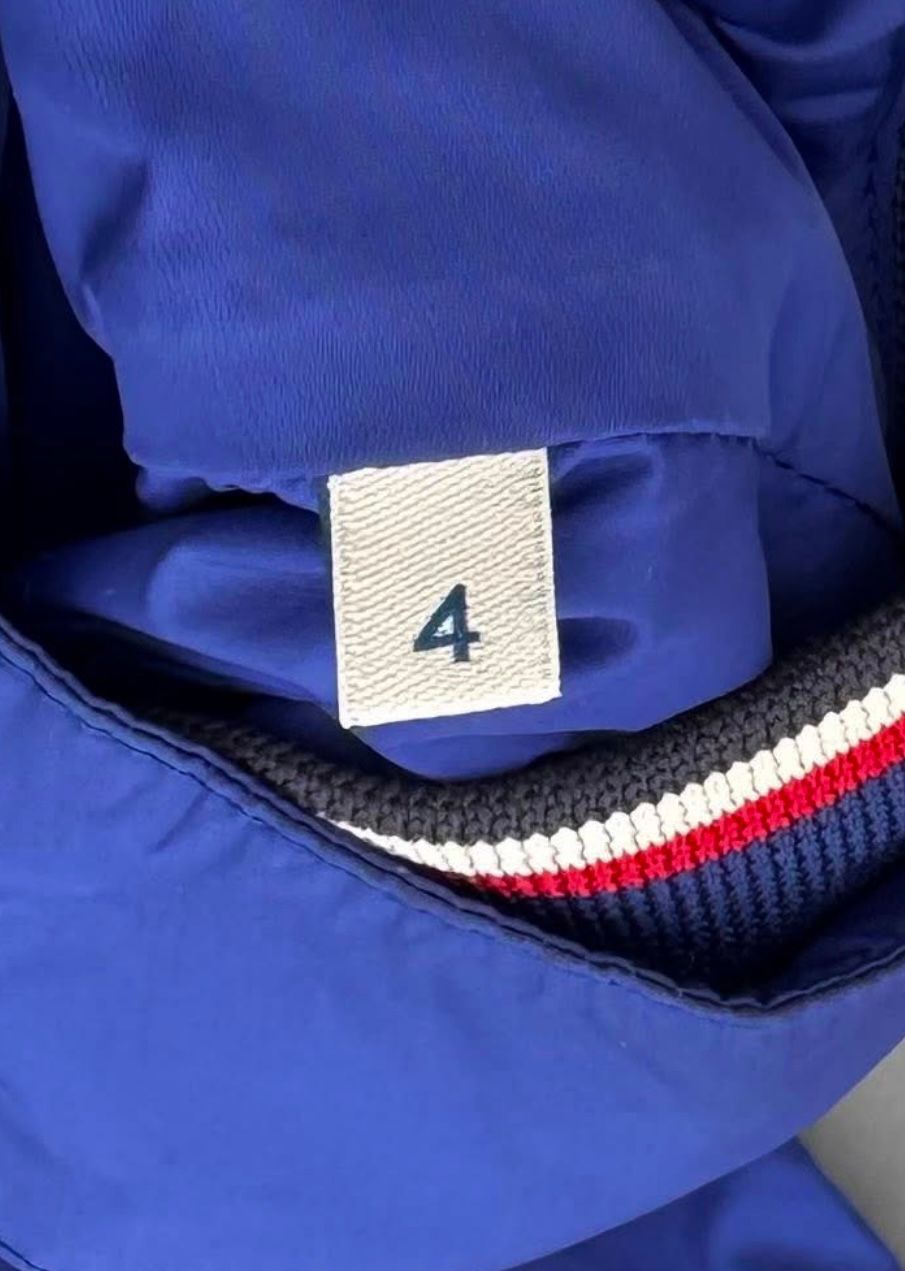 Moncler Blue Miroir Jacket - Size 4 (24” ptp)