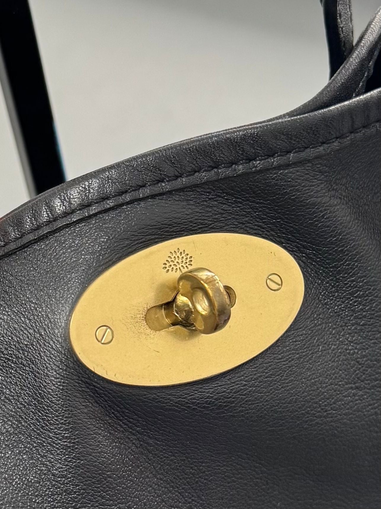 Mulberry Medium Dorset Tote in Black Smooth Touch Nappa Leather