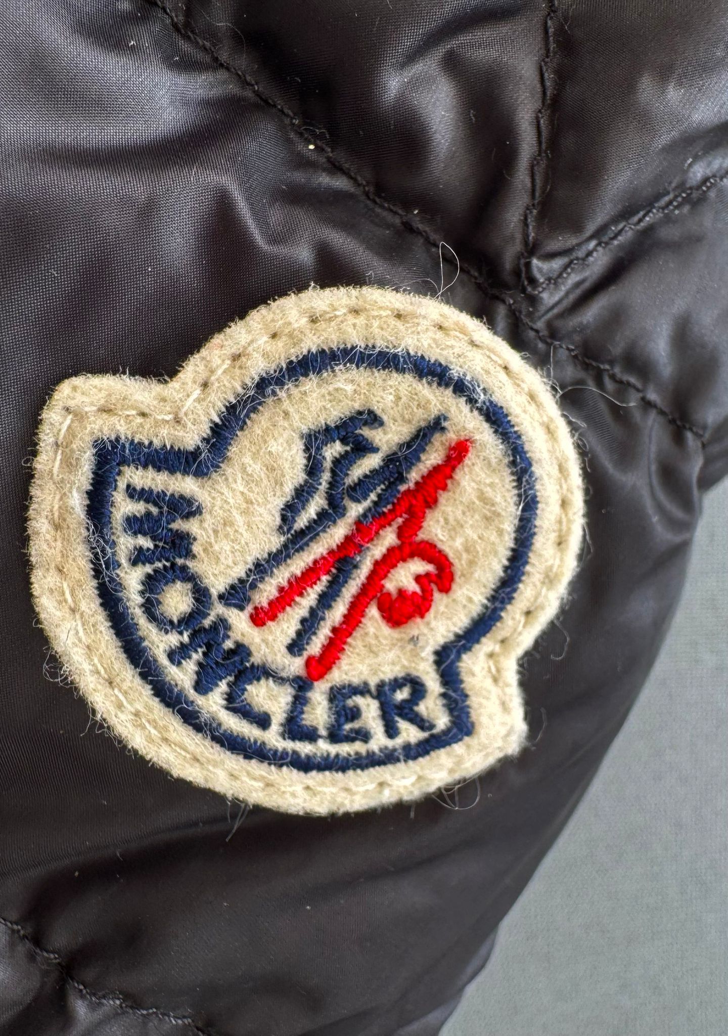 Moncler Kavir Black Jacket - Size 6 - PTP 24.5”