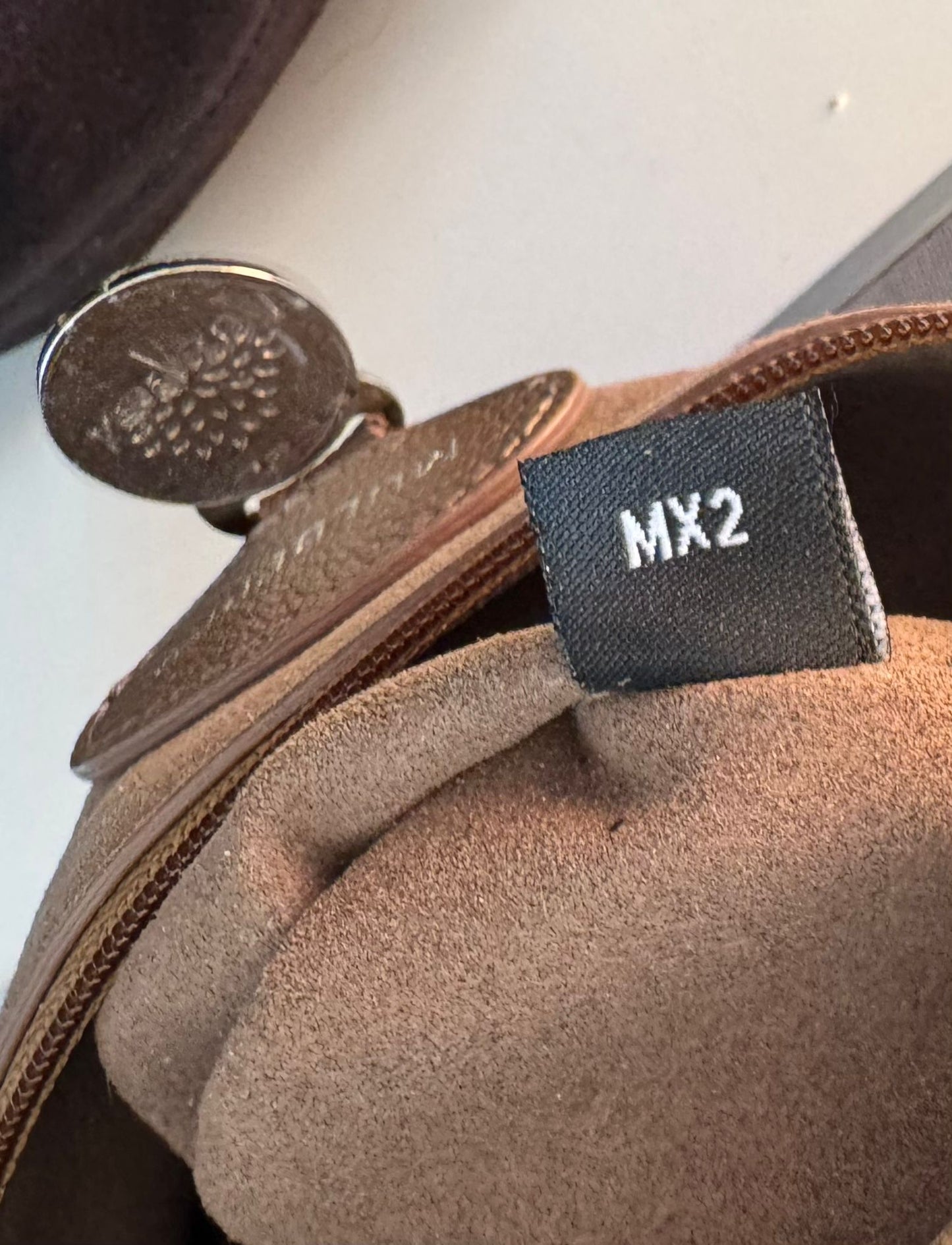 Mulberry Freya Satchel Shoulder/ Crossbody Bag In Taupe