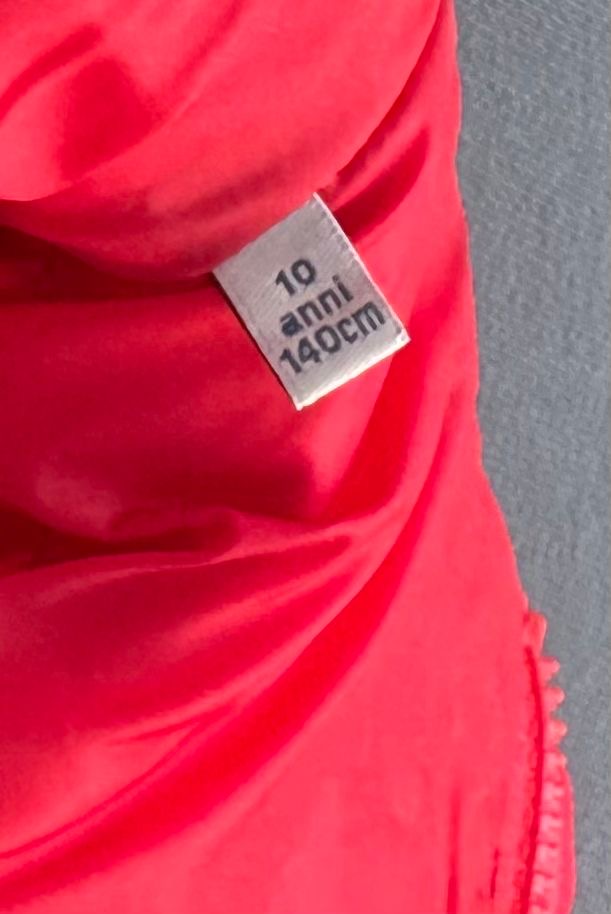 Moncler Red Tib Down Gilet - Age 10