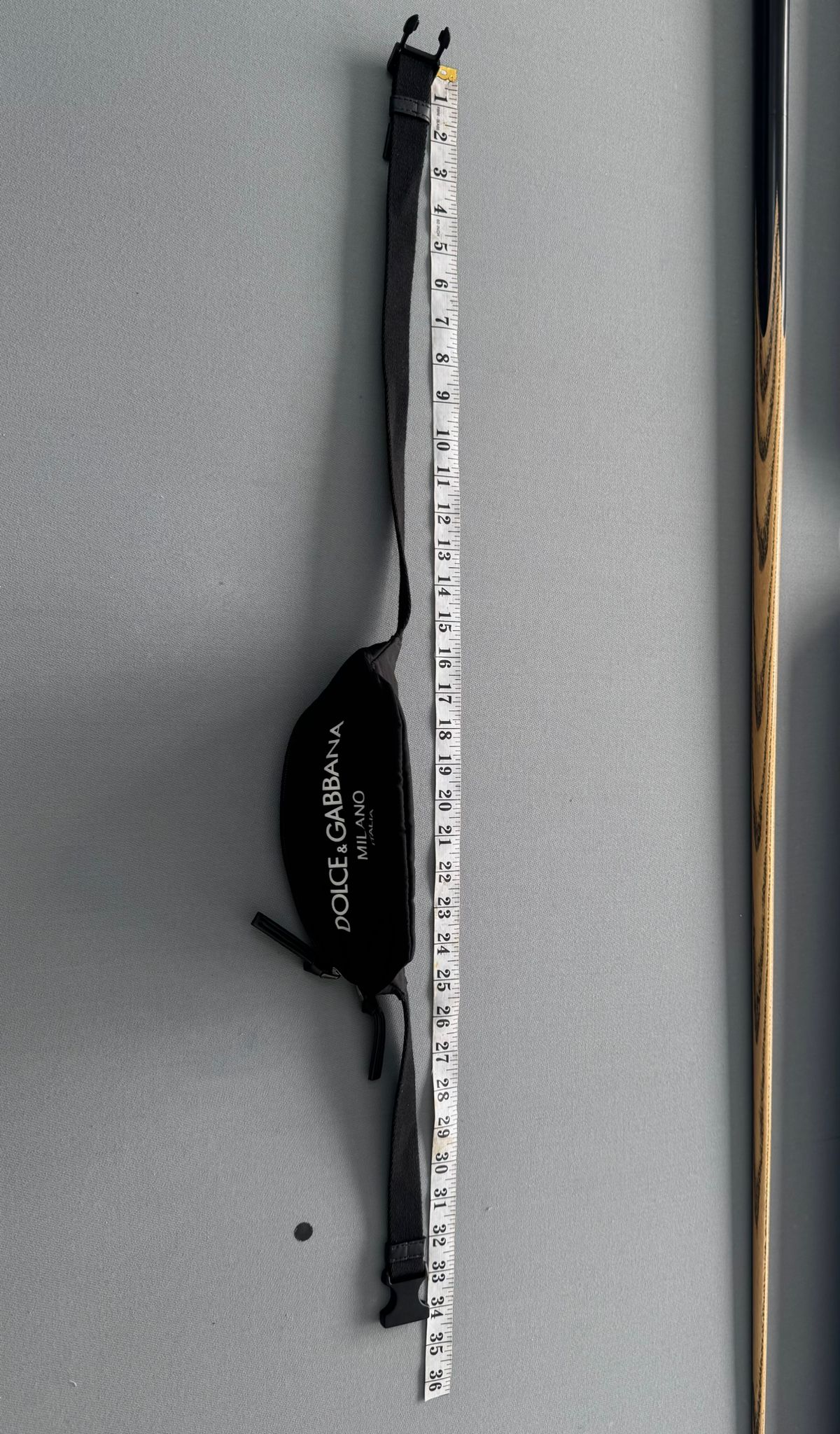 Dolce & Gabbana Black Logo Nylon Bum Bag