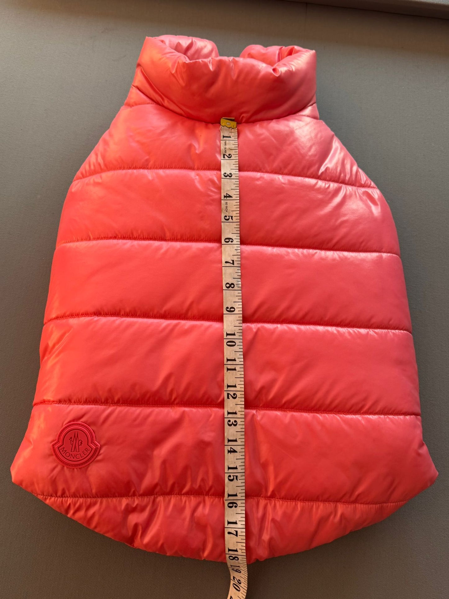 Moncler Genius Moncler X Poldo Dog Pink Couture Padded Dog Jacket - Size 4
