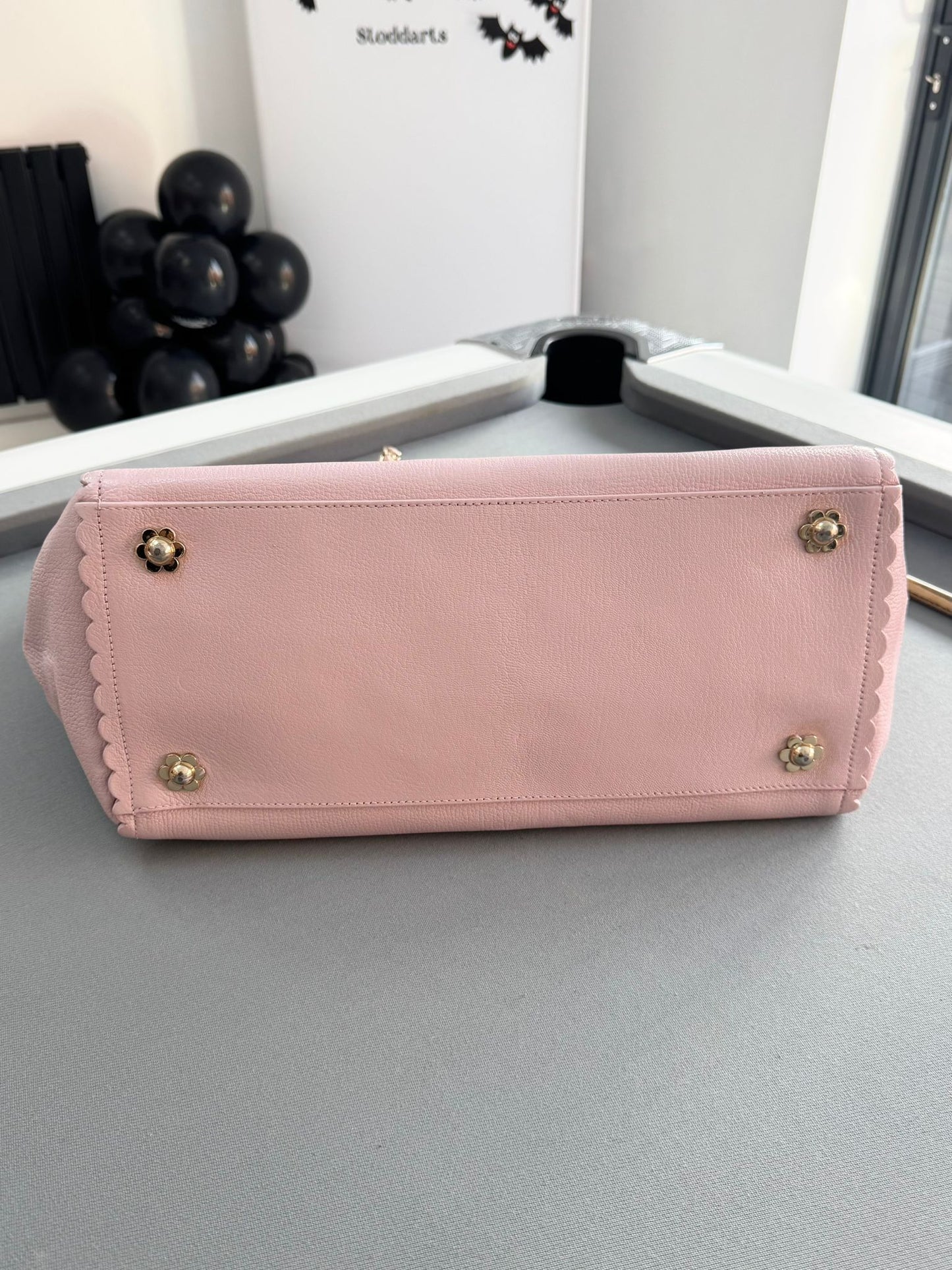 Mulberry Cecily Flower Baby Pink Tote