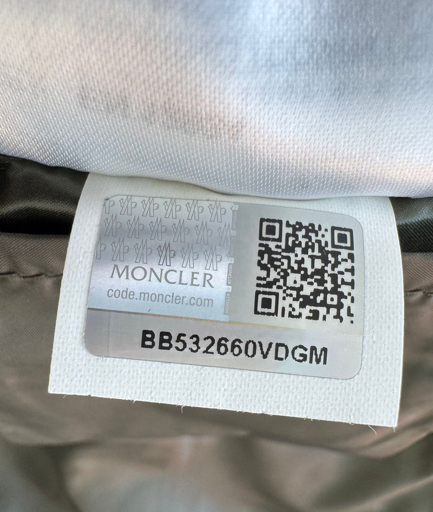 Moncler Liane Gilet In Olive Green - Size 1 (UK8)